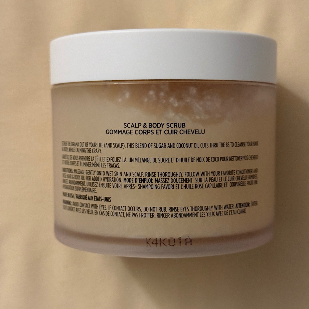 OUAI Scalp & Body Scrub Melrose Place 8.8oz Exfoliating Scrub New - Picture 2 of 3